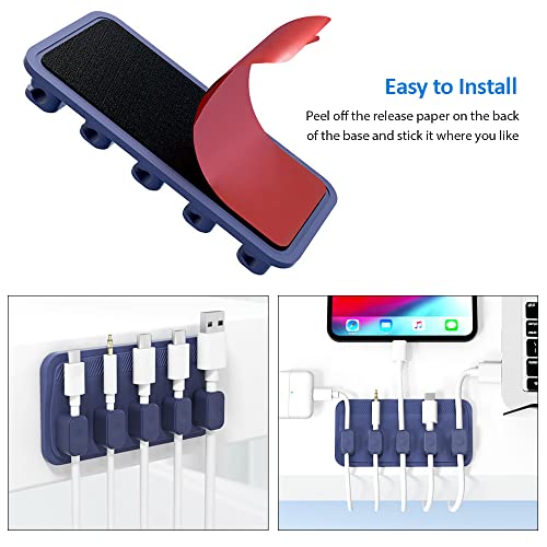 Awker Cable Management, Cable Holder, Desktop Multipurpose