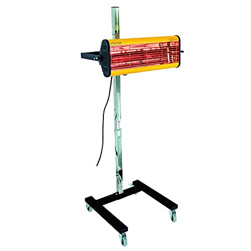 Solary Infrared Paint Curing Lamp, 1050W 110V Short Wave Infrared Heating Light for Car Bodywork