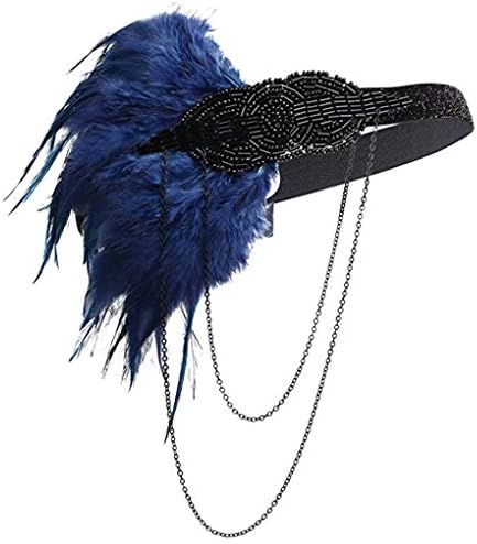 Art Deco 1920s Flapper Headband Roaring 20s Great Gatsby Headpiece 1920s Flapper Gatsby Hair Accessories
