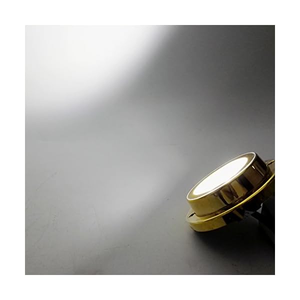 Amarine-made-LED-Underwater-Boat-Surface-Mount-Light-33w-White-Bronze-Housing-Waterproof-Ip-68