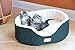 Armarkat Pet Bed 22-Inch by 19-Inch Oval, Laurel Green