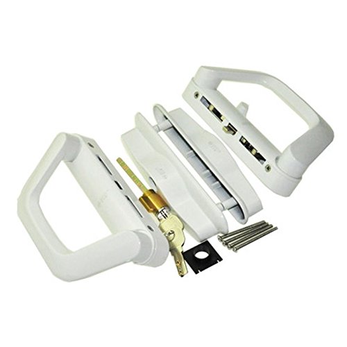 HomDSim Mortise Lock Double Docking Lock Sliding Glass Lock Wardrobe