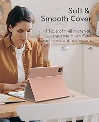 CHESONA iPad Pro 11 Case with Keyboard, iPad Air