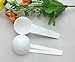 20pcs 10ml/5g white Plastic Kitchen/Cooking Measuring Spoons