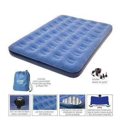 Amazon Pure fort FULL SIZE Low Profile Flock Top Air