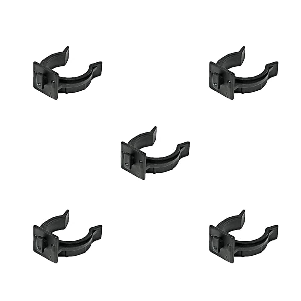 bricoleva.it Universal Base Hooks for Kitchen Skirting Board Skirting Board Kitchen (ABS, Pack of 5)