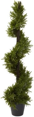 39" Rosemary Spiral Topiary Tree (Indoor/Out-Door)