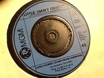 Little Jimmy Osmond Long Haired Lover From Liverpool Amazon