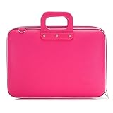 FunBlast Laptop Messenger Bag, Upto 15.6 inch, Tablet and Executive Office Bag, Briefcase Water Repellent Computer Case Sleeve for College/School/Business/Women/Man, Checkpoint Friendly Laptop Bag, Available in 5 Different colors (Pink)