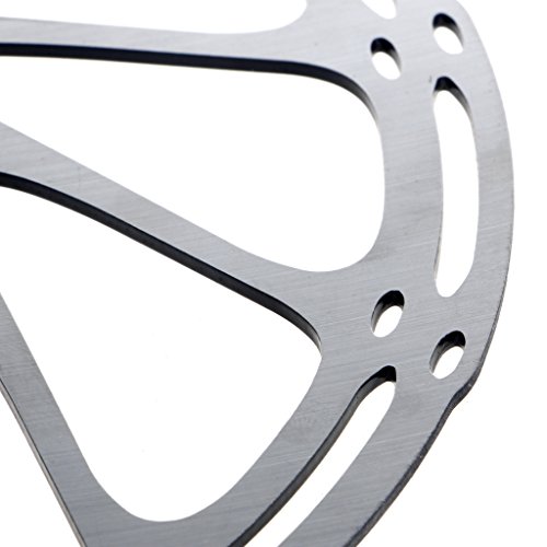 Stainless 180mm with 6 Bolts Brake Disc Rotors for Road Mountain Bicycle Bike Cycling MTB