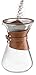 Dowozesi OS-4041 Carafe w Leather Collar (6 Cup), Clear-682