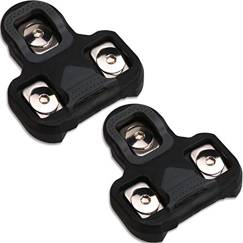 Rapify Bike Cleats Compatible with Look KEO Pedals 4.5 Degree Float Good Power Transfer Look Cleats for Indoor Spin Bike Look Bike