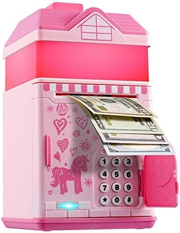 Piggy Bank for Girls, Electronic Money 