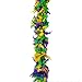 4E's Novelty 2 Pack Mardi Gras Feather Boa 6 Ft / 72 Inch Long - Lush Fluffy Feathers In Mardi Gras Colors, Great Accessory for Mardi Gras Outfits for Women & Men, Mardi Gras Costumes for Party