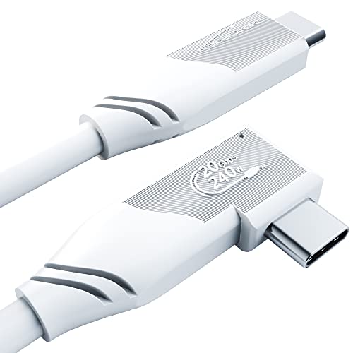 KabelDirekt Angled USBC Cable AllinOne, USB 3.2 Gen 2x2 6ft