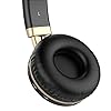 BASEMAN-Wireless-Bluetooth-Headphones-Over-Head-Wired-Wirelss-and-TF-Card-Mode-Lightweight-Foldable-Headphone-Hi-Fi-Stereo-Deep-Bass-Boosted-Earphone-for-Travel-Work-for-Phone-TV-PC-Black-Gold BASEMAN Wireless Bluetooth Headphones Over Ear, Long Battery Life Stereo Deep Bass Headphones with Microphone TF Card…