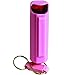 Pepper Shot 10% OC UV Marking 1/2 oz Pepper Spray with Hard Keychain Case Pink