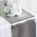 Efavormart 10 Packs of Premium Satin Table Top Runner for Weddings Birthday Party Fit Rectangle and Round Table 12