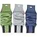 Paw Legend Washable Dog Belly Band Wrap Diapers for Male Dog | High Absorbing Puppy & Doggy Diapers Male (3 Pack,Army,Grey,Navy,Medium)