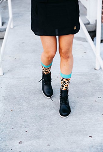 Woven Pear, Womens Wild Thing Socks, One Size - Thumbnail 7