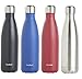 VonShef Double Wall Insulated Stainless Steel Vacuum Water/ Drinks/ Sports Bottle - 100% BPA-Free