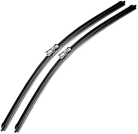 VWPassat flat aero windscreen Push Button fittment Front Wiper blades Push Button 24" 18" Flat