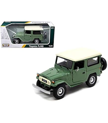 Amazon.com: Motor Max Toyota FJ40, Black 79323MBK - 1/24 Scale