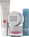 Paula's Choice 24-Hour Lip Love Treatment Kit, Set Includes Anti-Aging Lip Gloss SPF 40, Tinted & Clear Lip and Body Treatment Balms, and Lipscreen SPF 50 Lip Balm