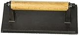 Winco SWA-2 Cast Iron Steak Weight, 4.25-Inch By 8.25-Inch