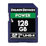 Delkin Devices 128GB Power SDXC UHS-II (V90) Memory