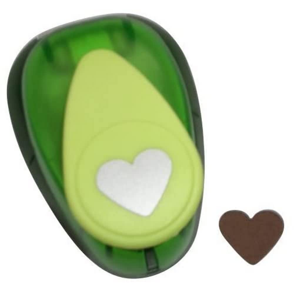 Artemio 1.6 cm Small Flower Number 3 Lever Punch, Green