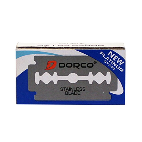 Dorco Platinum ST300 Stainless Steel Razor Blades - 10 Pack 10 razor blades by Dorco