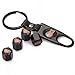 CzlpV Black Car Wheel Tire Valve Caps Tyre Stem Air Caps Keychain Styling For VW GTI