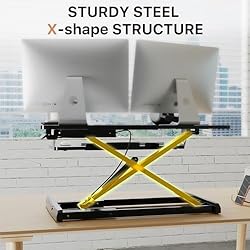 JOY worker Standing Desk Converter, 32" Wide Height