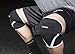 Hawk Knee Brace Support Protector Pad Guard Elasticated Sleeve - Weight Lifting Knee Wraps -.Heavy Duty, Elasticated Knee Support for Squatting, Powerlifting, Olympic Lifting and CrossFit