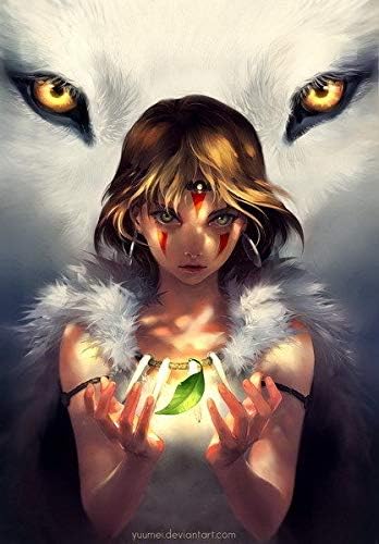 159877 Princess Mononoke Hayao Miyazaki Adventure Anime Decor Wall 32x24 Poster Print