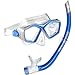 U.S. Divers Icon Mask + Airent Snorkel Set. Easily Adjustable Snorkeling Set for Adults (One Size Fits Most)