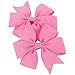 Fortop Boutique Ribbon Pinwheel Hair Bows Baby Grosgrain Bows With Clips For Teens Toddlers 20 Pairs
