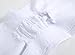 Men's White Skinny Ripped Slim Fit Stretch Designed Destroyed Denim Jeans, W34