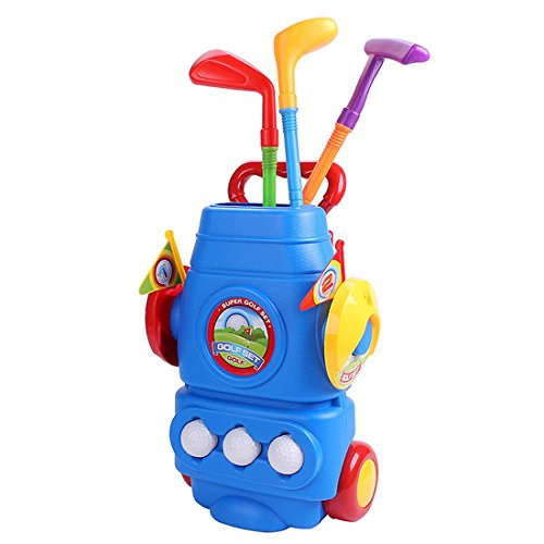 image for RuiyiF Golf Toys Clubs Set for Kids Toddlers Boys Girls with 3Golf Bal