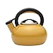 Circulon Sunrise Whistling Kettle/Stovetop Teakettle/Tea Pot - 1.5 Quart, Mustard Yellow