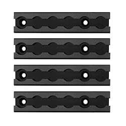 SALUINOKI L-Track Rail 4 Pack, Aluminum Ltrack Rail