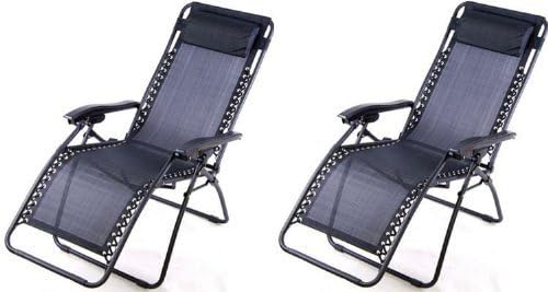 Amazon Com Outsunny Zero Gravity Recliner Lounge Patio Pool