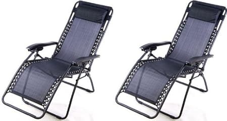 Amazon Com Outsunny Zero Gravity Recliner Lounge Patio Pool