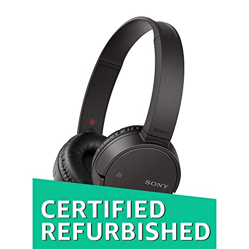 Sony WH-CH500 Wireless On-Ear Headphones, Black (Renewed)