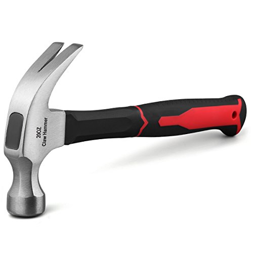 20oz Claw Hammer With Fiberglass Handle ,13.5inch