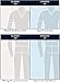CHEROKEE Men's Fly Front Pant, Navy, X-Large