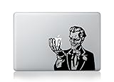 Kujian Clown Creative Decorative Decals Stickers for Apple Mac Macbook Air Pro Laptop Stickers Current 11 13 15 17 inches