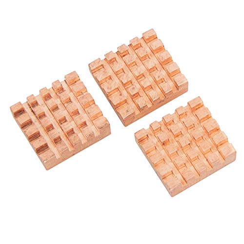 AZDelivery-Disipadores-pasivos-de-cobre-Set-de-3-para-Raspberry-Pi-3-con-eBook-incluido