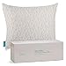 BLISSBURY SpineRight ​Adjustable Water Pillow with Ultra Soft White Cover, Bamboo and Polyester, Queen Size - ​Side​ ​Sleeper, Pregnancy, and Neck Support Pillows - Quilted, Premium, Luxurious Bedding